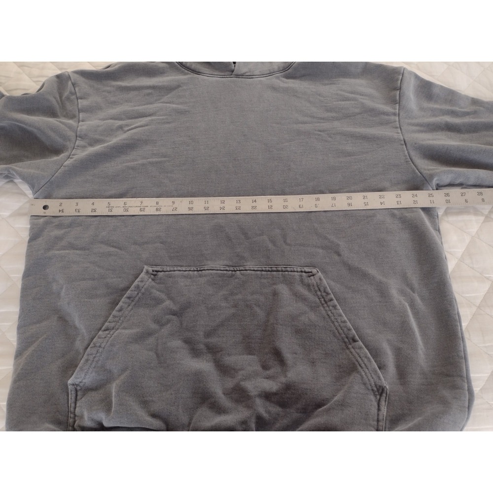 Talentless Hoodie Mens XXL Gray Heavyweight Sweatshirt Pullover Cotton Outdoor - Picture 3 of 7